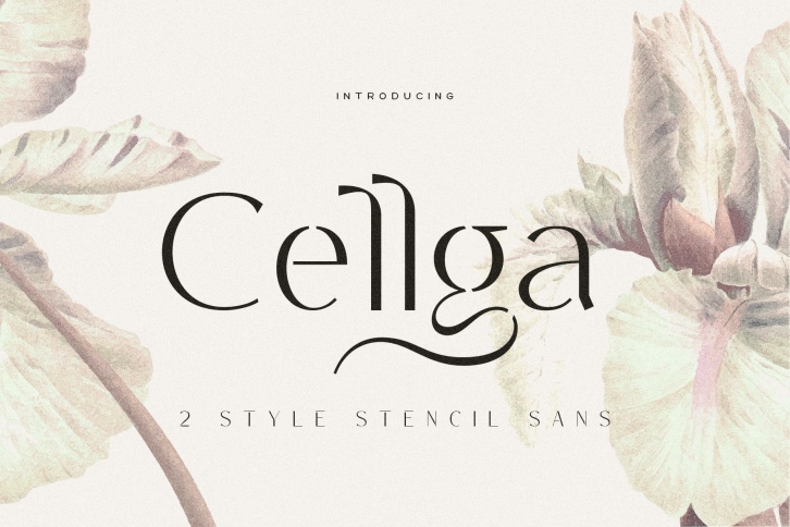 Cellga Typeface Font Download
