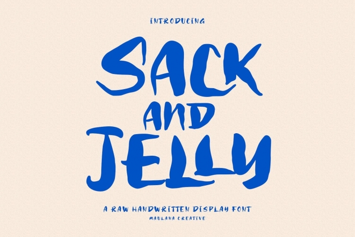 Sack and Jelly Font Download