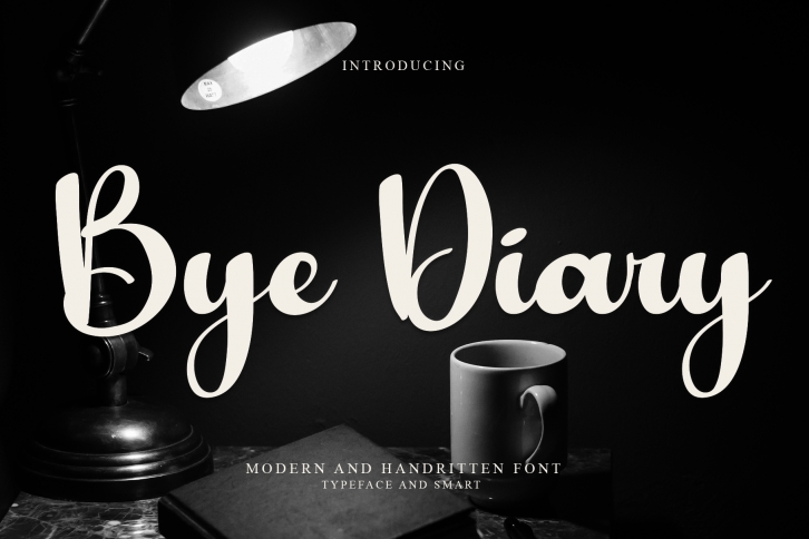 Bye Diary Font Download