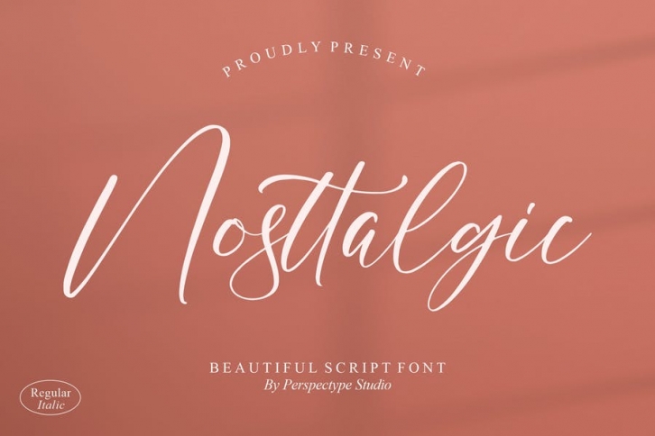 Nosttalgic Script Font Font Download