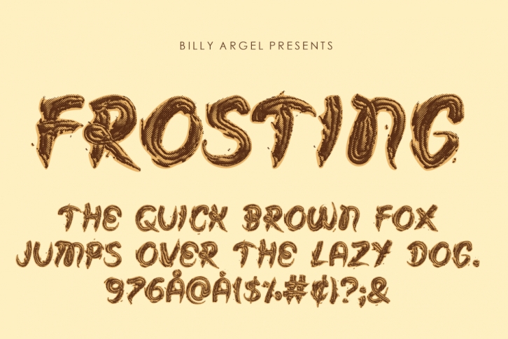FROSTING BW Font Download