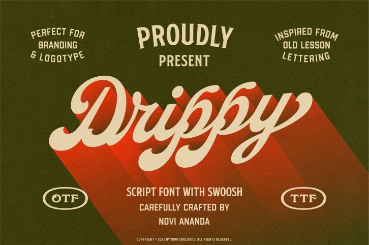 NS Drippy Font Download