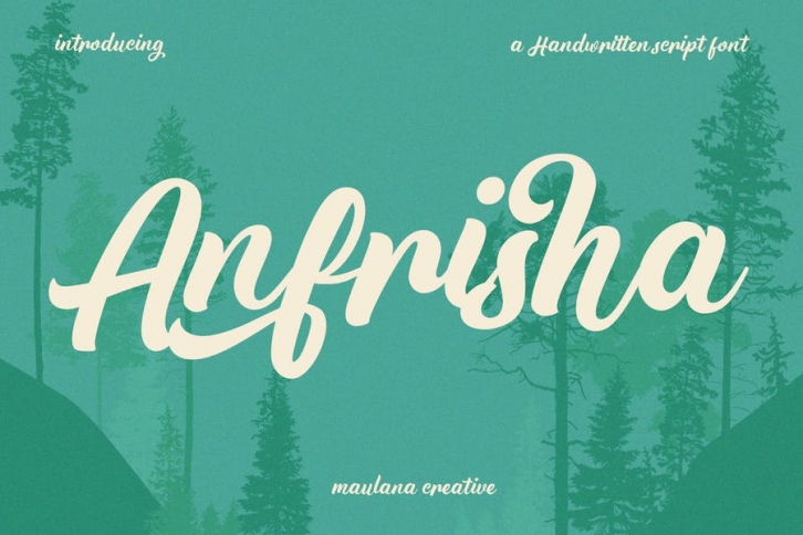 Anfrisha Script Font Font Download