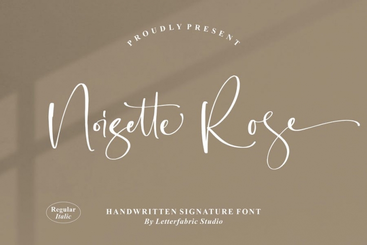 Noisette Rose Handwritten Font Font Download