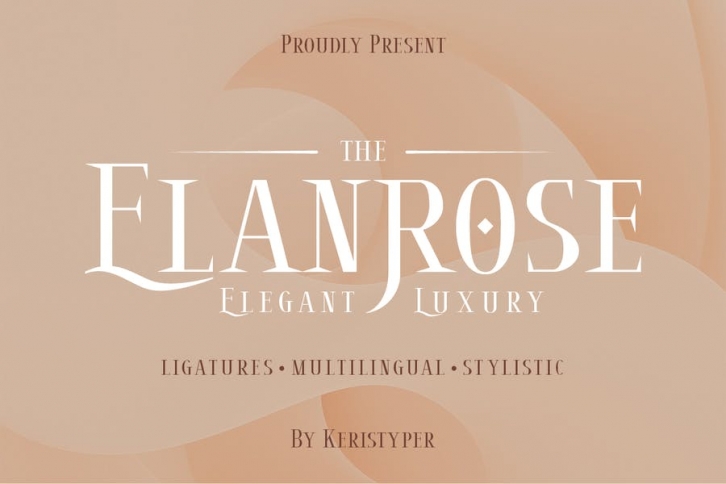 Elanrose Font Font Download