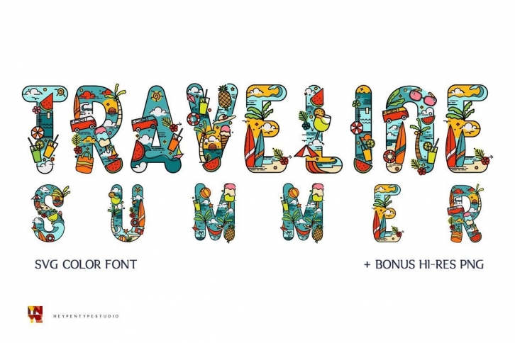 Traveline Summer Font Download