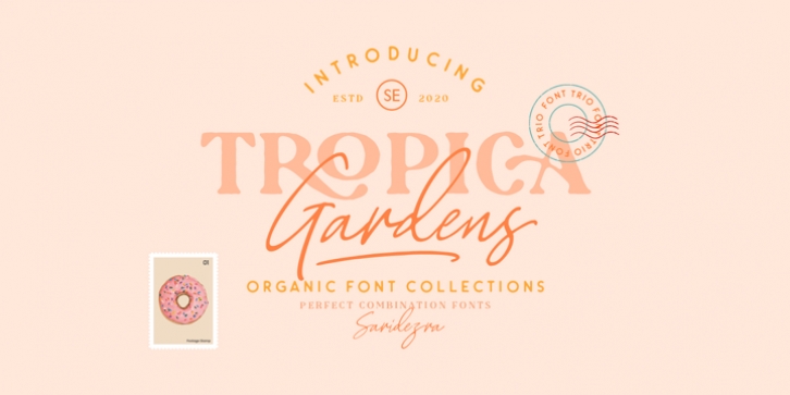 Tropica Gardens Font Download