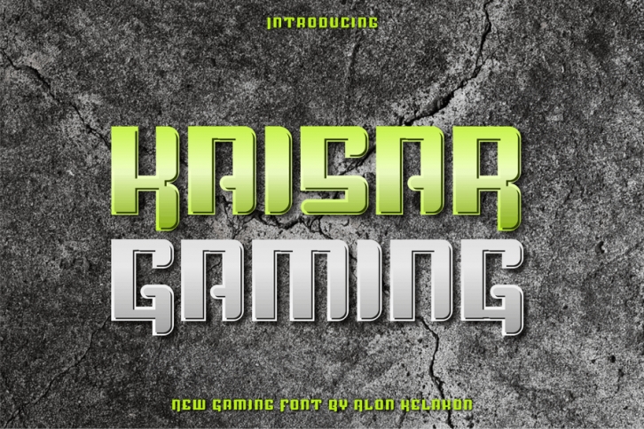 Kaisar Gaming Font Download