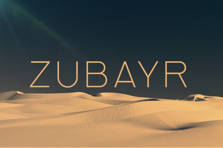Zubayr Font Download
