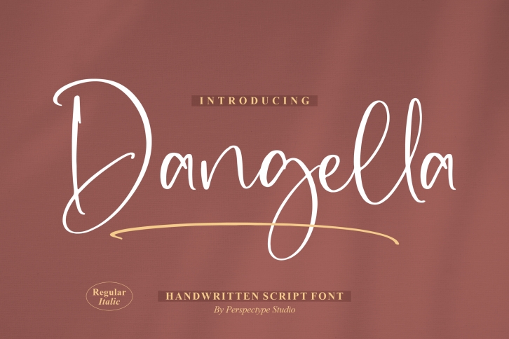 Dangella Font Download