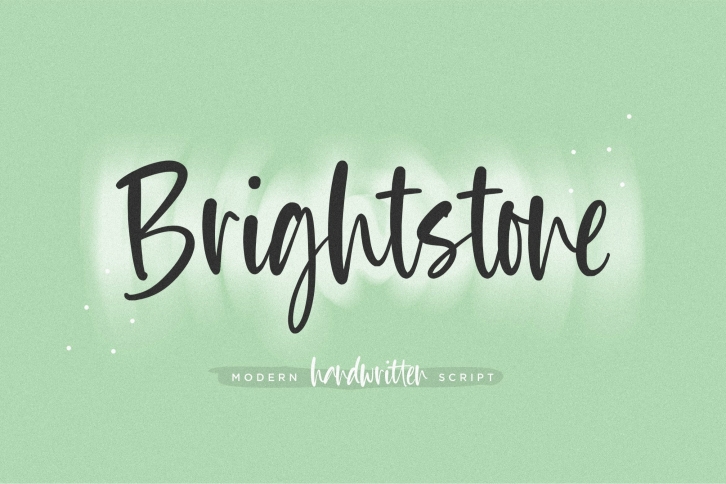Brightstone Modern Handwritten Script Font Download