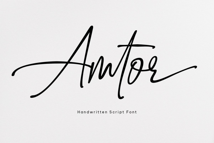 Amtor Script Font Download