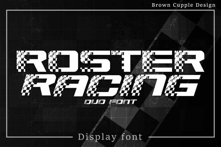 Roster Racing Font Download