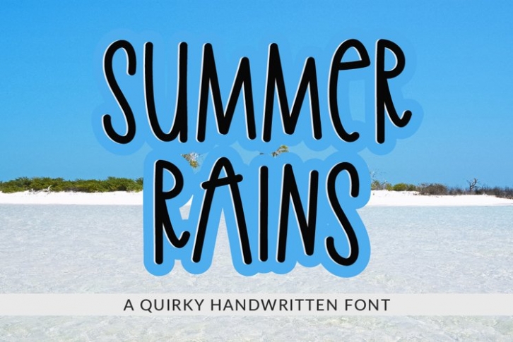 Summer Rains Font Download