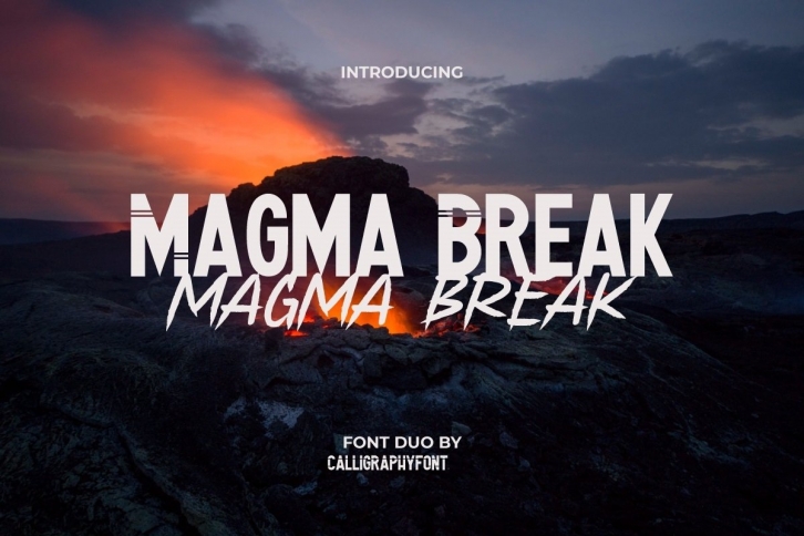 Magma Break Font Download