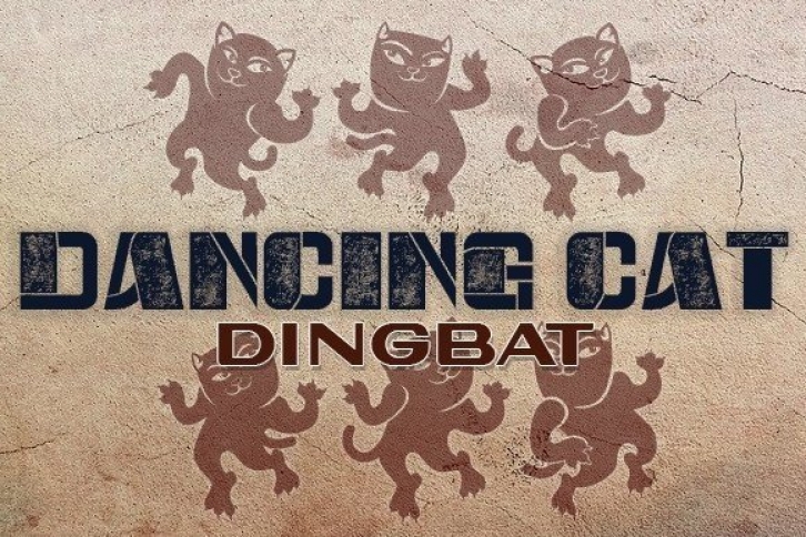 Dancing Cat Font Download