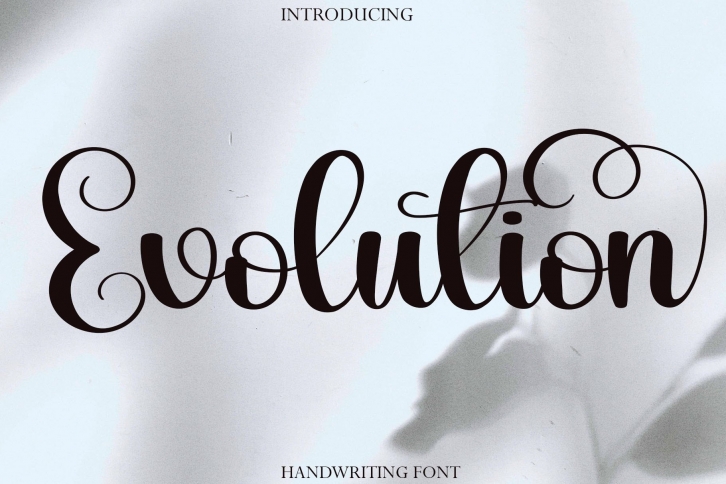 Evolution Font Download