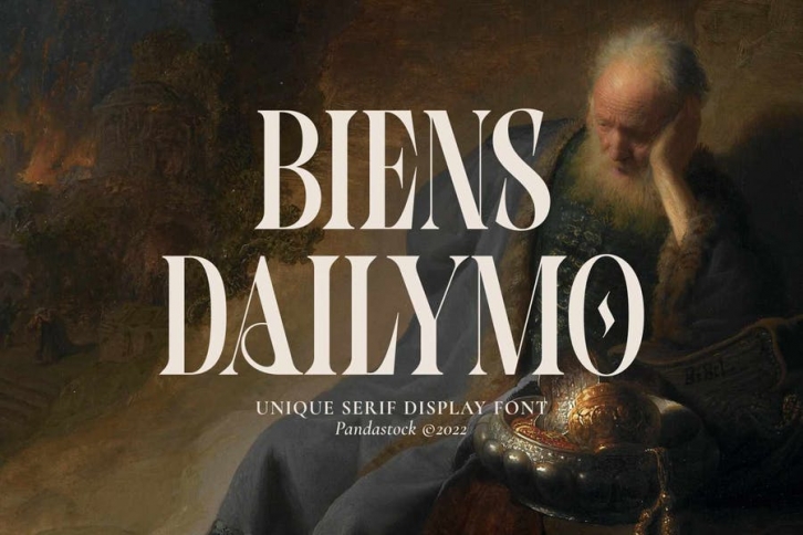 Biens Dailymo - Modern Serif Typeface Font Download