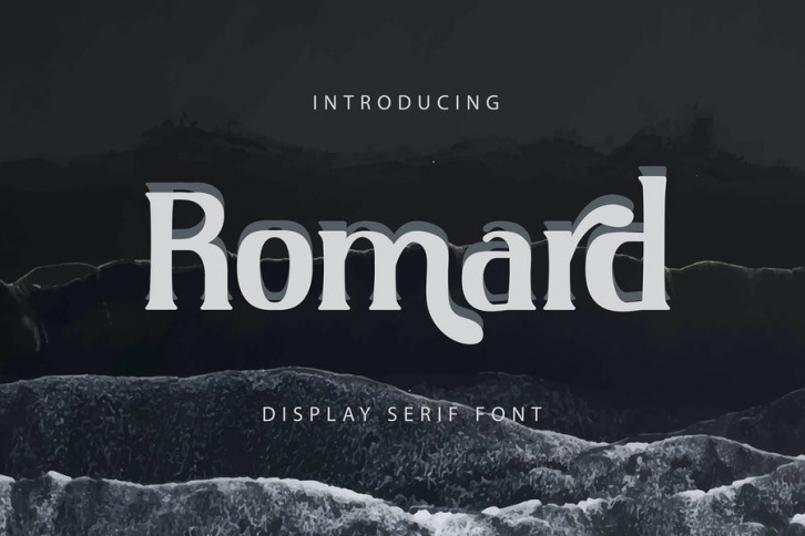 Romard | Display Serif Font Font Download