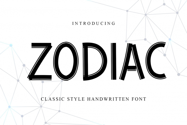Zodiac Font Download