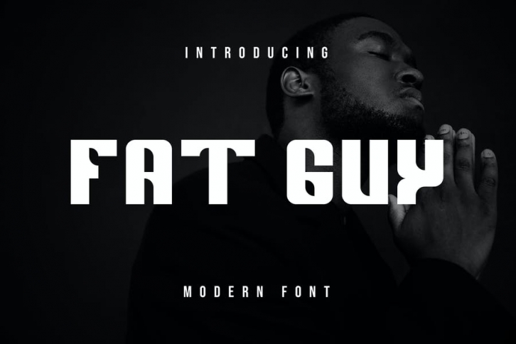 Fat Guy Modern Font Font Download