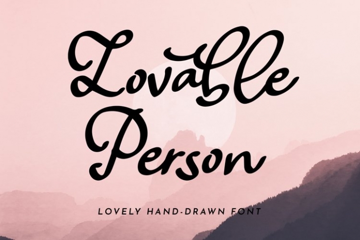 Lovable Person Font Download