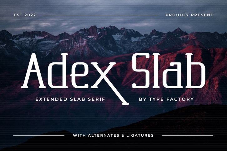 Adex Slab Font Download