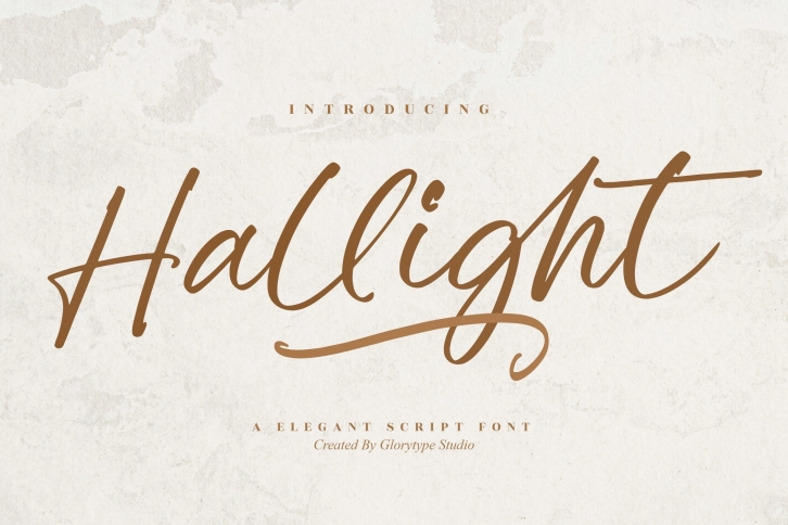 Hallight Font Download