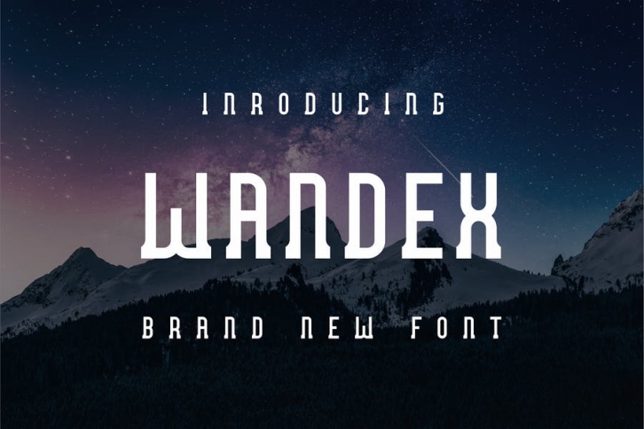 Wandex Font Download