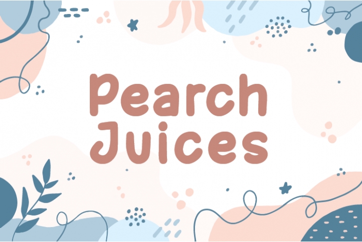 Pearch Juices Font Download