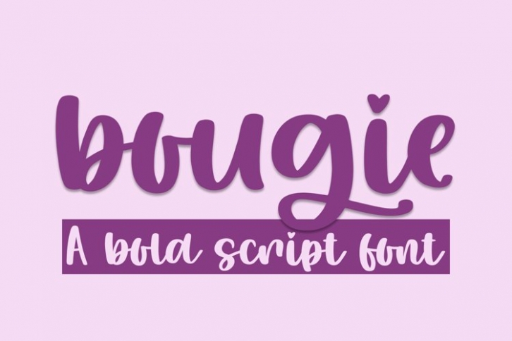 Bougie Font Download