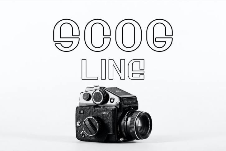 SCOG Line Font Font Download