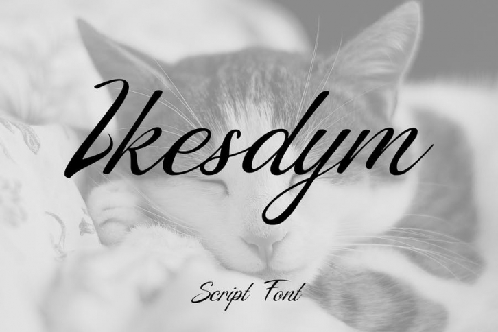 Ikesdym Script Font Font Download