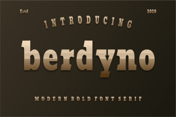 Berdyno Font Font Download