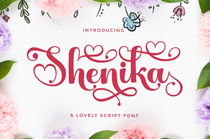 Shenika Script Font Download