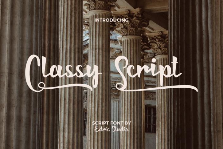 Classy Scrip Font Download