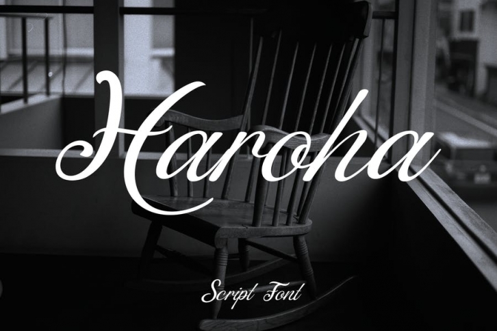 Haroha Script Font Font Download
