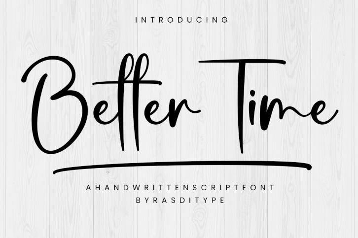 Better Time Font Download