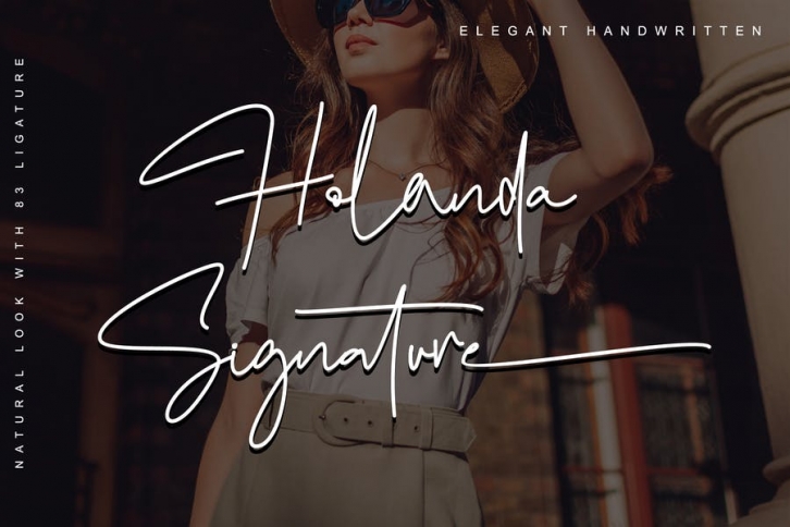 Holanda Signature Font Download