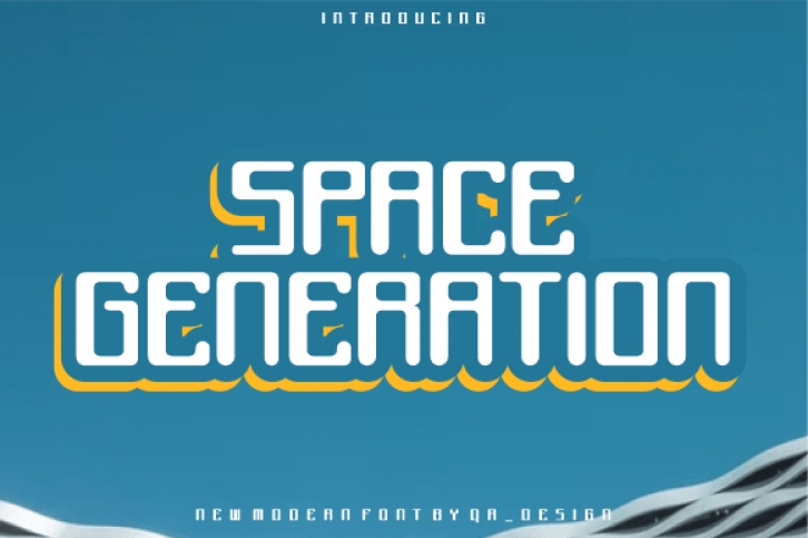 Space Generation Font Download