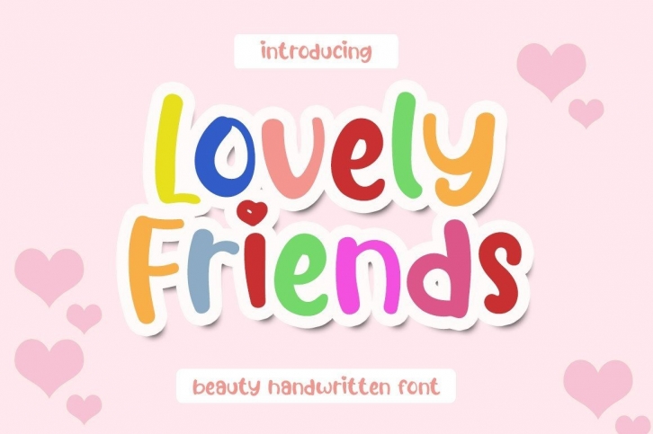 Lovely Friends Font Download