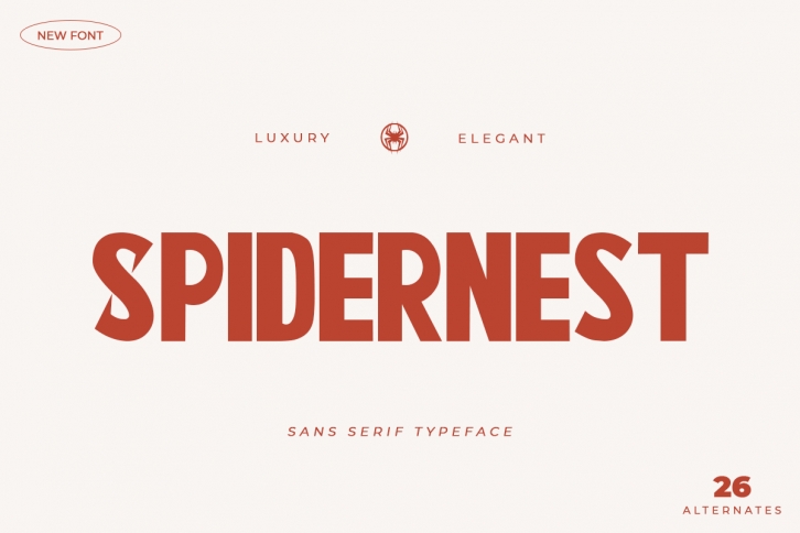 Spidernest Font Download