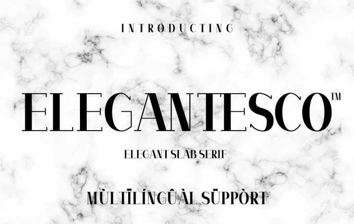 Elegantesco Font Download