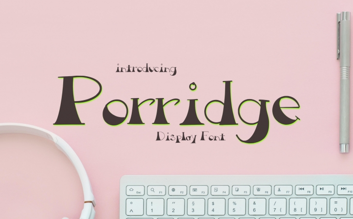 Porridge Font Download