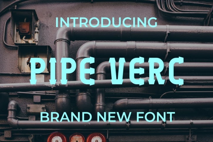 Pipe Verc Font Font Download