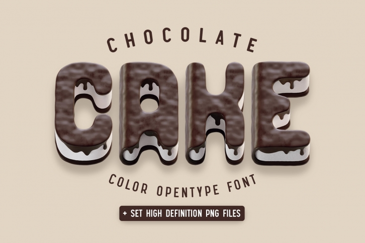 Chocolate Cake Font Download
