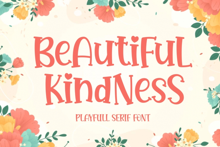 Beautiful Kindness Font Download