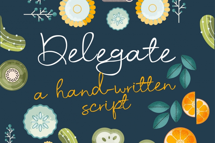 Delegate Font Download