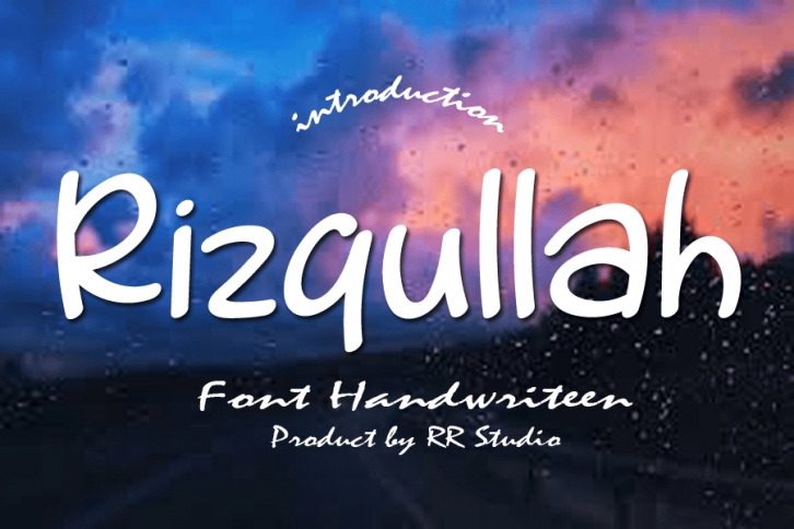 Rizqullah Font Download