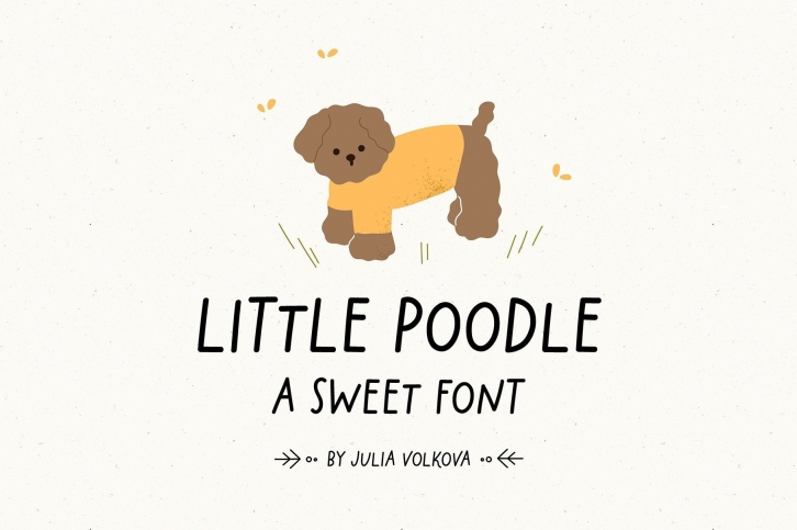 Little Poodle Font Download